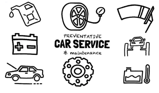 Preventative Car Service and Maintenance Poster
